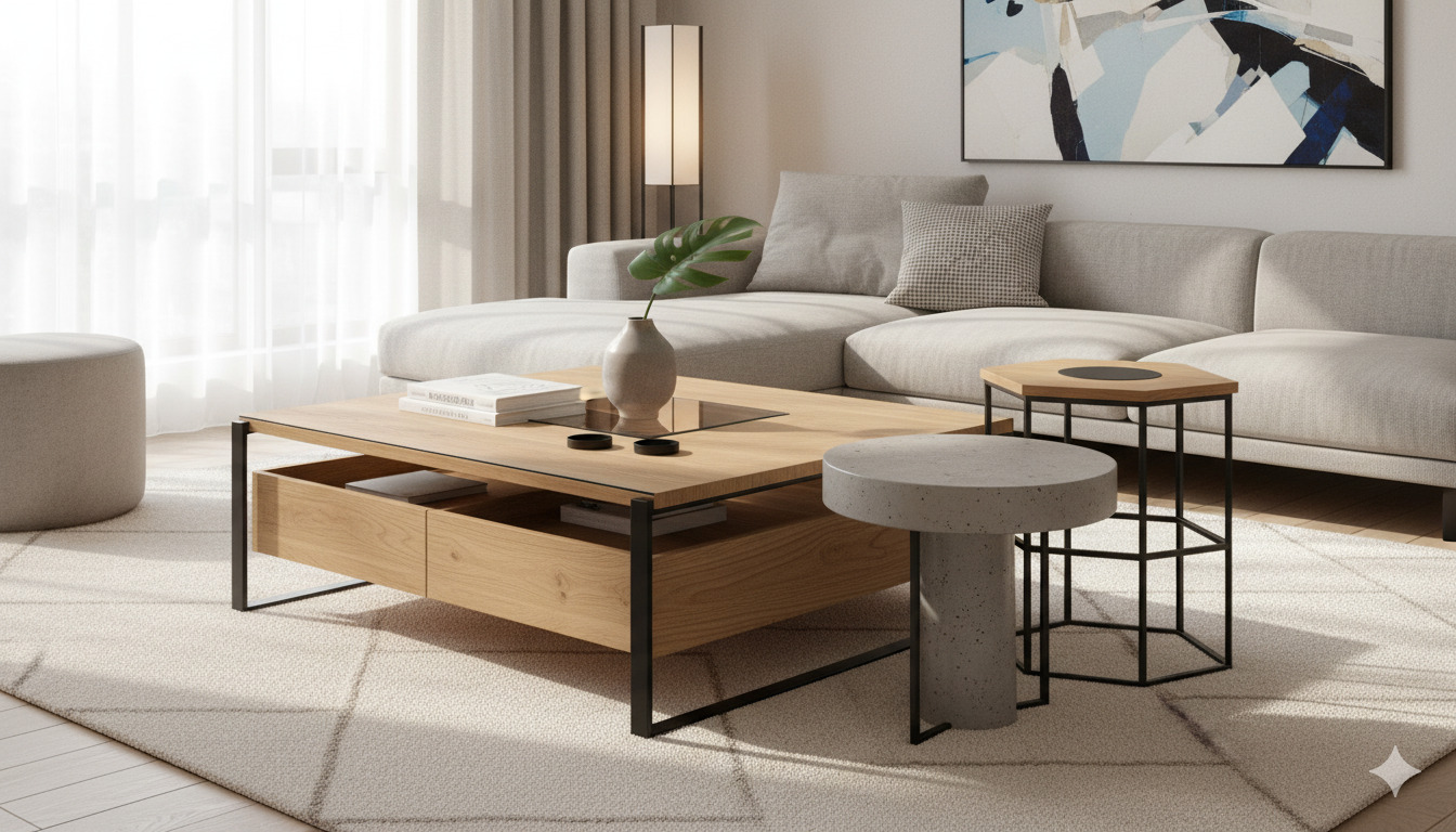 Designer Coffee Table Set